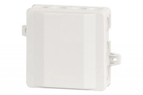 Puszka hermetyczna S2, termoplast 90x90x40 IP 54, szara-klik, 14 osłabień