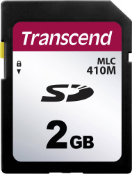 Karta SD SD, 2 GB Nie MLC, Transcend SDC410M -25 → +85°C