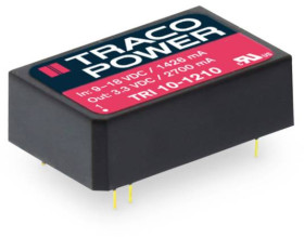 TracoPower TRI 10-1215 Przetwornica DC/DC, do PCB 416 mA 10 W Ilość wyjść: 1 x Content 1 szt.
