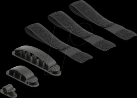 18393 Cable holder and rip tape set, 6 pieces