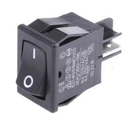 Przełącznik kołyskowy Wł.-wył. Nie 8 A DPST Carlingswitch
