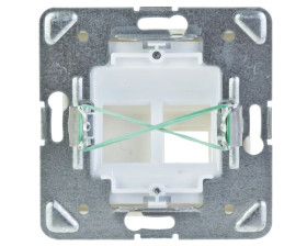 IMPRESJA Obudowa gniazda komputerowego pojedynczego skośna ecru GPK-1YS/p/27