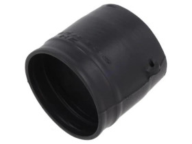 202K132-3-0 Kształtka termokurczliwa bez kleju,prosta 14mm L: 55mm czarny