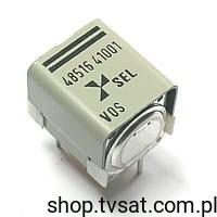 4851641001 Relay 12VDC 1A Coil 420 Ohm THT SEL