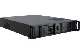 Inter-Tech IPC 2U-2098-SL | Server Rack Case | Zwart