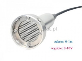 Hydrostatyczny czujnik poziomu; zakres 1m; 0-10 V