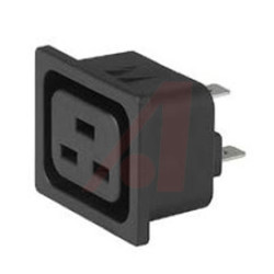 Złącze IEC IEC J, na Zatrzask Żeński 16A Prosty liczba bezp None Szybkozłączne Schurter