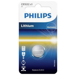 Philips 4287 Button Cell CR1632 3V 1pc Lithium Long-lasting Performance