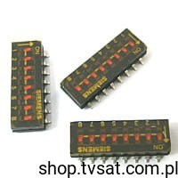 V23756-A3002-A8 DIP Switch 8 Position SMD SIEMENS