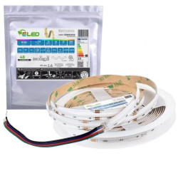 Taśma LED COB RGB 840 chips 24V 15W 48lm/W - ED00031518 /odcinki po 5 m/