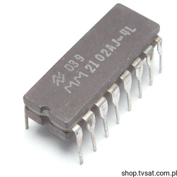MM2102AJ-4L Static RAM 1024-Bit DIP16C NSC