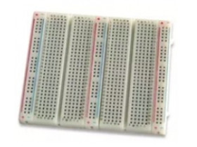 Płytka stykowa - 750 otworów - biały