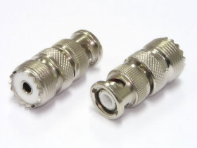 Przejście gniazdo UHF - wtyk BNC