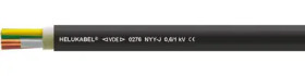 PVC earth cable NYY-J 3 x 2.5 mm², AWG 14, unshielded, black, 32024