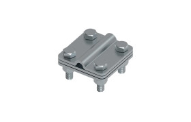 Złącze uniwersalne 3-elem. 60x60 bednarka-drut8 stal ocynkowana galwanicznie 214.2.1 OC 21401201