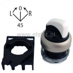 Przełącznik piórowy obrotowy, 1-0-2, chwilowy