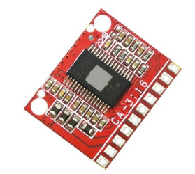 WZMACNIACZ STEREO 2X50W 5-24V TPA3116D2 MINI (AMP-82101)