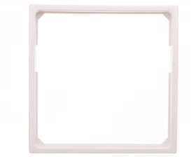 S.1/B.3/B.7 Pierścień oddzielający do płytki centralnej i elementu centralnego 50x50 biały połysk 11099089