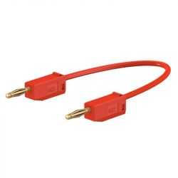Przewód pomiarowy silikonowy LK205/SIL 0,6m (czerwony)