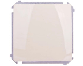 Simon Basic Przycisk pojedynczy zwierny, szybkozłącza, beżowy BMP1.01/12