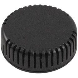 Hammond 1551V12BK Miniature ABS Round Enclosure Vented