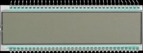 DE 125-TU-30/12,2 LCD 7-segment, 1x8, H:12.7mm