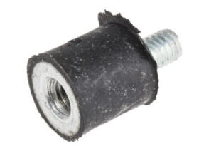 Mocowanie antywstrząsowe, M4, Ø 10mm, materiał: Guma naturalna 60Shore A, RS PRO