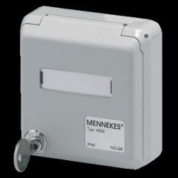 Cepex empty housing, light gray, IP44, 4322