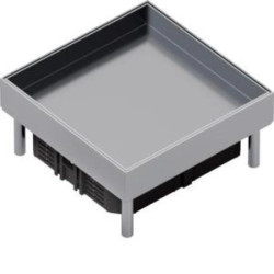 tehalit.VE-EE Pokrywa pełna IP54 20kN EKSQ06 200X200 25mm stal nierdzewna EKSQ060BL25