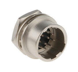 Złącze wielostykowe przemysłowe 10-pinowe Miniaturowe, panelowe Hirose