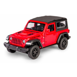 Model Jeep Wrangler Rubicon 2021 Soft Top Czerwony 1:35