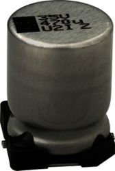 150 CRZ Aluminum Electrolytic Capacitors SMD (Chip), Very Low Z