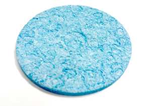 Gąbka do czyszczenia grota lutownicy śr.50mm blue