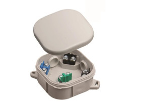 Puszka n/t hermetyczna PH 92x92x44 klik 5x4mm2 IP54 szara A.0020