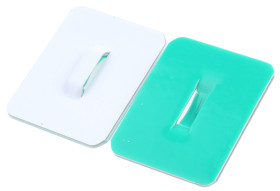 Uchwyt opaski kablowej do opasek 12mm długość 43mm szerokość 31 mm HellermannTyton Biały