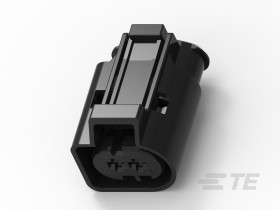 Obudowa złącza 2-pinowe TE Connectivity -rzędowe Gniazdo Junior Power Timer Montaż na kablu Kabel Obudowa do zacisków
