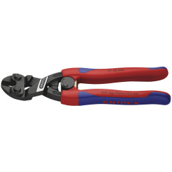 KNIPEX 71 42 200 CoBolt® with Slim Multi-Component Grip Black Atramentized 200mm
