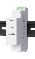 Shelly Shelly Pro 3EM Switch Add-on Licznik energii elektrycznej Bluetooth, Wi-Fi