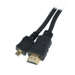 Przewód Goobay microHDMI - HDMI - 5m
