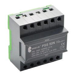 Transformator 1-fazowy modułowy bezpieczeństwa PSS 50N 400/ 24V 2,1A, na szynę DIN, IP20, Ta 40, 17000-2011