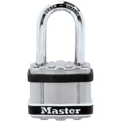 Master Lock M1EURDLFSTSCC Excell&#x2122; Laminated Stainless Steel 44mm Padlock