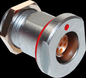 CCM1S1/07 CamCirc Fixed Socket Through Panel 102 Size 7 Pole