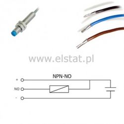 Czujnik indukcyjny LR08BN02DNO ( NPN, NO, 3P)