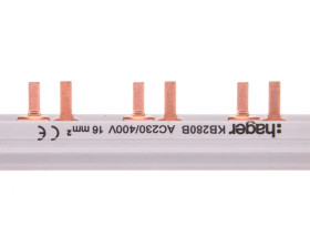 Szyna łączeniowa 2P 80A 16mm2 sztyftowa (56mod.) KB280B