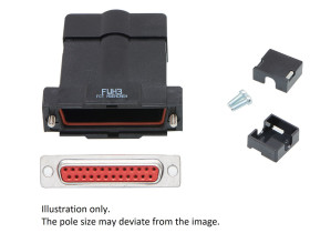 Osłona tylna 15-pinowe Osłona złącza D-Sub do Złącza D-Sub FCT from Molex