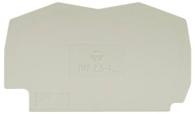 Wieland Electric 07.312.2253.0 Ścianka rozłączająca szary 10 szt.