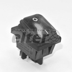 Przełącznik kołyskowy duży ON-OFF 16A IP65 czarny