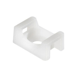 Panduit TM3S8-C Cable Mount Screw Fixing 15mm Bundle Range Ecru