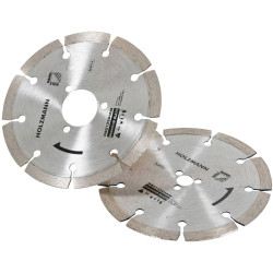 Holzmann DBS125DIAM Diamond Replacement Blades 2Pieces Durable Cutting