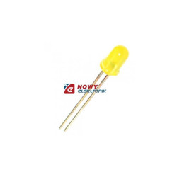 Dioda LED 5mm żółta Diff.L-53YD